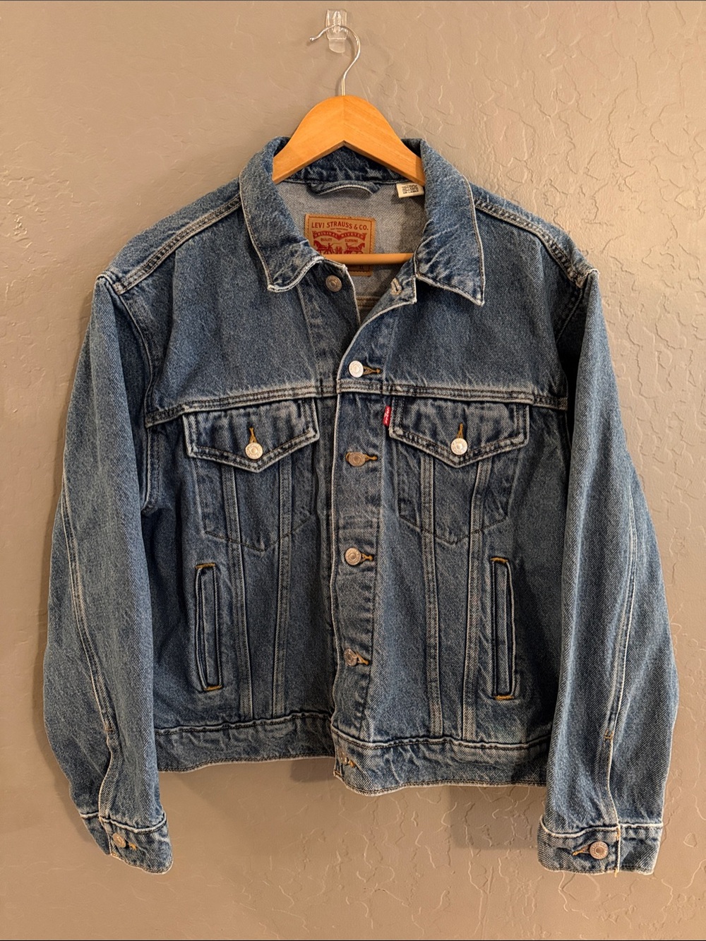 Levi's Blue Denim Trucker Jacket